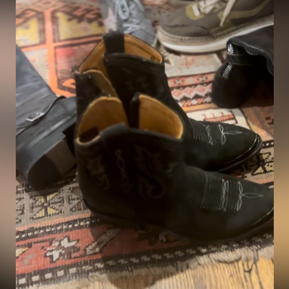 Kemo Sabe Old gringo green suede shorty - Picture 2 of 6